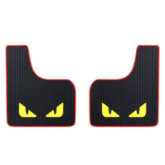 2pcs Car Tire Mud Flap Modification Plastic Anti-Splash Mud Flap, Sports, Cat Eye, Large Sports, Large Blank