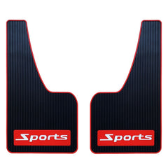 2pcs Car Tire Mud Flap Modification Plastic Anti-Splash Mud Flap, Sports, Cat Eye, Large Sports, Large Blank