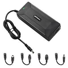 42V 2A Electric Bike Scooter Lithium Battery Charger With 4 Adapter Line, US Plug, EU Plug, UK Plug, AU Plug