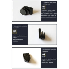 For Tesla Model Y Front Trunk Storage Hook Car Storage Hook Modification Accessories, Front Trunk Hook