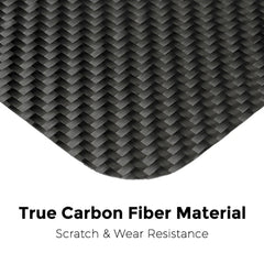 For Tesla Model 3 / Y Carbon Fiber Center Panel Protective Film Anti-Scratch Car Interior, Light, Matte