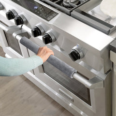 1pair Refrigerator Handle Anti-slip Cover Microwave Oven Oil-proof Handle Cover