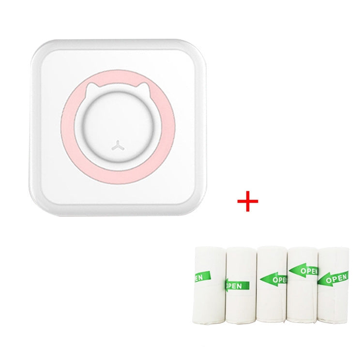 C15 Mini Student Bluetooth Inkless Photo Label Thermal Printer, Green+5 Paper, Pink+5 Paper, Green+5 Stickers, Pink+5 Stickers, Green+10 Paper, Pink+10 Paper, Green+5 Stickers+5 Paper, Pink+5 Stickers+5 Paper, Green+5 Stickers+5 Paper+3 Color Paper    ...