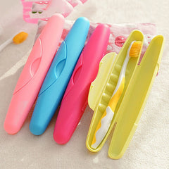 Travel Portable Wash Toothbrush Box Sealed Toothbrush Case With Lid And Lock