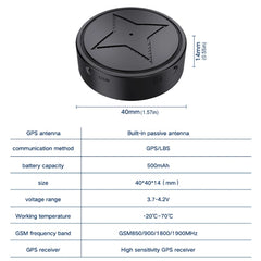 2G Wireless GPS Strong Magnetic Locator For Pets/Elderly/Children, PG12
