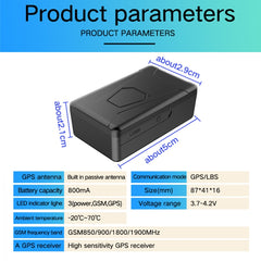 2G Car Motorcycle Waterproof GPS Tracking Locator, PG10WiFi
