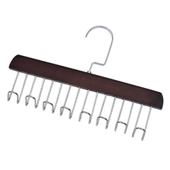 Wooden Sling Hanger Lingerie Vest Tie Organizer Household Wave Drying Racks