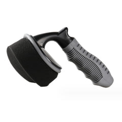 Durable Car Tire Waxing Curved Sponge Brush, Waxing Brush