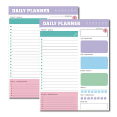 60pages /Book Weekly Planning Note Pad Schedule Time Management Planning Notebook, JH002