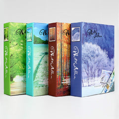 Photo Album 6 Inch 200 Sheets Without Boxing Simple Thin Film, Four Seasons Color Mixed Delivery, Bears Color Mixed Delivery, Flower Color Mixed Delivery, Flower 2 Color Mixed Delivery