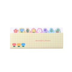 120sheets /Set Kawaii Sticky Tab Note Page Marker Writable and Repositionable File Flags, Dog, Fruit, Girl, Flower, Bear, Cat