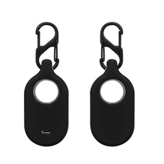 For Samsung Galaxy SmartTag2 With Key Ring Silicone Protective Case, S Buckle Pink, S Buckle Deep Blue, S Buckle Black, D Buckle Pink, D Buckle Deep Blue, D Buckle Black, Round Buckle Pink, Round Buckle Deep Blue, Round Buckle Black