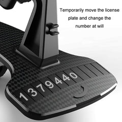 Magnetic Mobile Phone Car Holder Dashboard Parking Number Plate