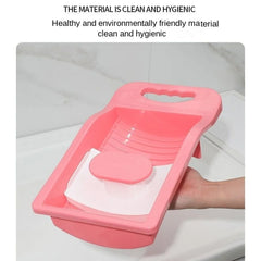 Hand-operated Socks Underwear Washing Board Manual Washboard