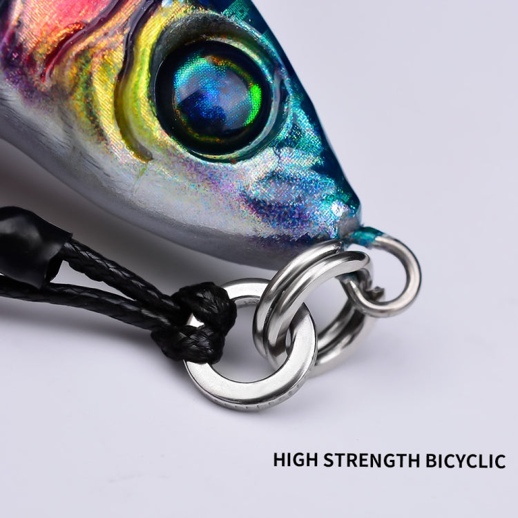 PROBEROS  LF136 Fishing Lure 3D Spray Painted Imitation Bait Long Casting Freshwater Fishing Warbler Bass Leader Lure, 30g, 40g, 60g, 80g