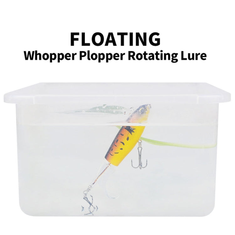 PROBEROS DW601 360 Degree Rotating Propeller Lures Topwater Tethered Tractor Floating Fake Fish Bait, 10.5cm/13.5g, 11.5cm/16.5g, 14.5cm/32.5g