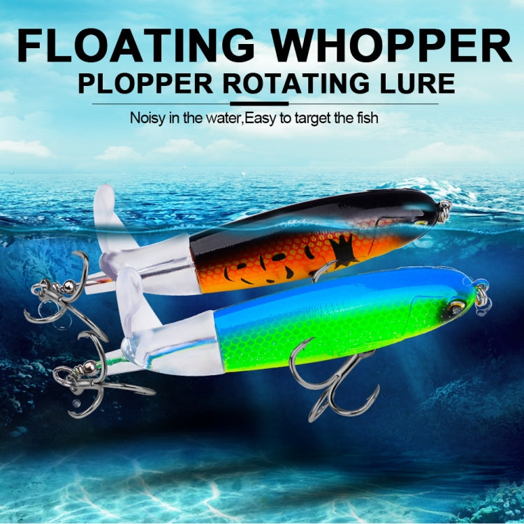 PROBEROS DW601 360 Degree Rotating Propeller Lures Topwater Tethered Tractor Floating Fake Fish Bait, 10.5cm/13.5g, 11.5cm/16.5g, 14.5cm/32.5g