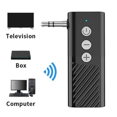 Bluetooth 5.3 Car TF Playback AUX Receiver Transmitter, D28