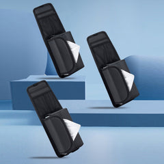 Car Seat Side Storage Hanging Bag Tissue Box, H320 Litchi Pattern, H321 Carbon Fiber Pattern, H322 Grain Pattern