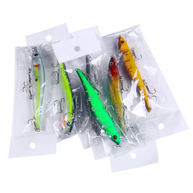 6colors /Set HENGJIA MI169 Submerged Minnow Dummy Bait Lua Hard Fishing Lures, 12cm 13.6g