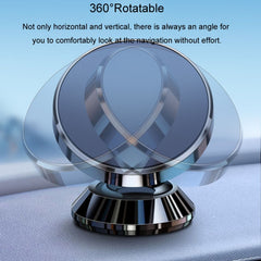 BaiLe Magnetic Car Phone Holder Universal Car Dashboard Fixed Navigation Bracket, Sticker Black