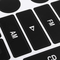 For Volkswagen Golf MK5/Passat RADIO Button Repair Sticker