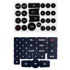 For Mercedes Benz C/E/GLK/W 2007-2014 Radio Button Repair Sticker