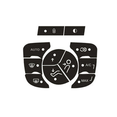 For Citroen C4L 2014-2018 Air Conditioning Door Lock Button Repair Sticker