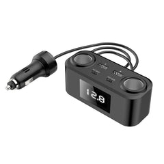 One To Four PD+QC Car Cigarette Lighter Multi-Port Mobile Phone Charger, Q5