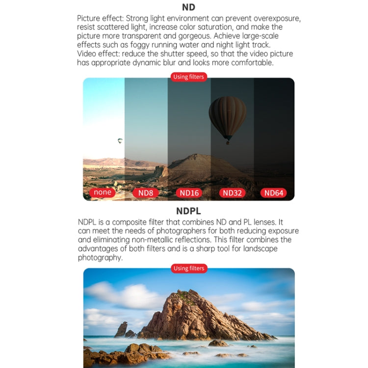 For DJI Avata 2 Traverser Filter Accessories Camera Scrim Polarizing Lens, JSR-2050-01 MCUV, JSR-2050-04 CPL, JSR-2050-05 ND8, JSR-2050-06 ND16, JSR-2050-07 ND32, JSR-2050-08 ND64, JSR-2050-09 ND256, JSR-2050-10 ND8PL, JSR-2050-11 ND16PL               ...