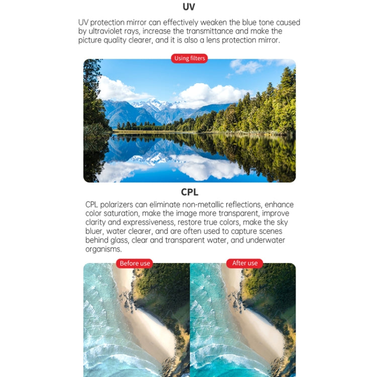 For DJI Avata 2 Traverser Filter Accessories Camera Scrim Polarizing Lens, JSR-2050-01 MCUV, JSR-2050-04 CPL, JSR-2050-05 ND8, JSR-2050-06 ND16, JSR-2050-07 ND32, JSR-2050-08 ND64, JSR-2050-09 ND256, JSR-2050-10 ND8PL, JSR-2050-11 ND16PL               ...