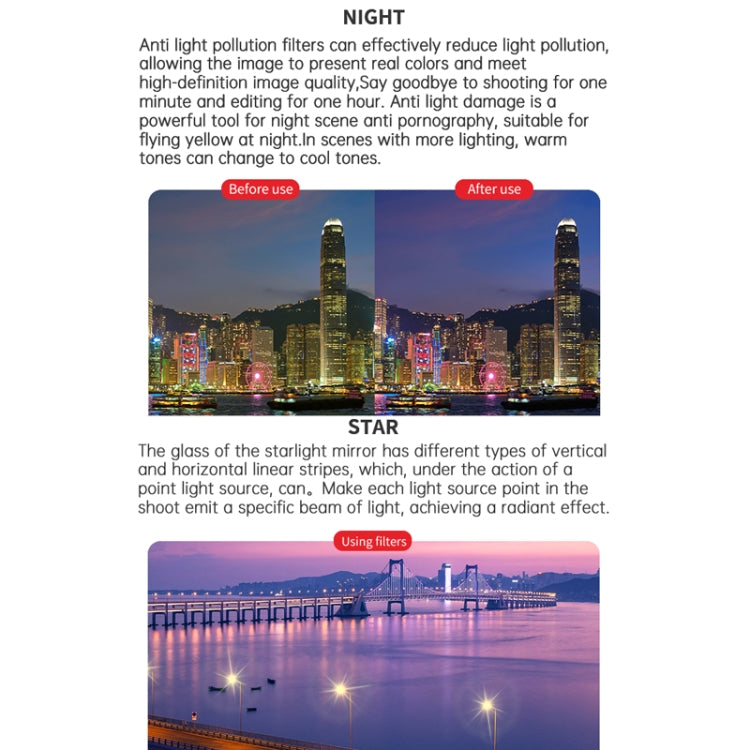 For DJI Avata 2 Traverser Filter Accessories Camera Scrim Polarizing Lens, JSR-2050-19 ND8PL+ND16PL+ND32PL+ND64PL, JSR-2050-20 UV+CPL+ND8+ND16+ND32+ND64, JSR-2050-21 UV+CPL+ND8+ND16+ND32+ND64+NIGHT+STAR