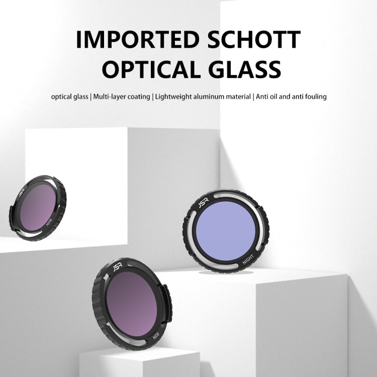 For DJI Avata 2 Traverser Filter Accessories Camera Scrim Polarizing Lens, JSR-2050-19 ND8PL+ND16PL+ND32PL+ND64PL, JSR-2050-20 UV+CPL+ND8+ND16+ND32+ND64, JSR-2050-21 UV+CPL+ND8+ND16+ND32+ND64+NIGHT+STAR