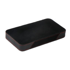 Car Multifunctional Dashboard Armrest Box Water Cup Storage Box, Large Brown, Small Black