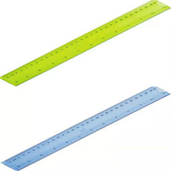 Soft Ruler Student Flexible Ruler Tape Measure Straight Ruler Office School Supplies, 20cm, 30cm
