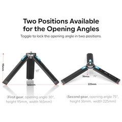 aMagisn AM11 Metal Desktop Tripod Mini Sports Camera SLR Accessories, AM11