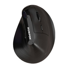 XUNSVFOX H5 Upright Vertical Dual Mode Mouse Rechargeable Wireless Business Office Mouse
