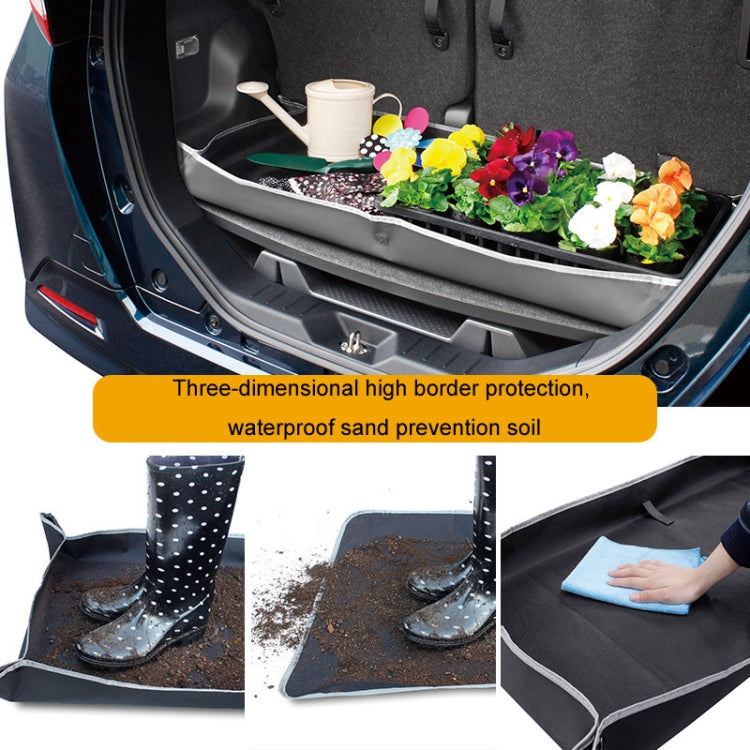 Car Dustproof Waterproof Trunk Protective Pad, Large, Small