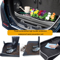 Car Dustproof Waterproof Trunk Protective Pad, Large, Small