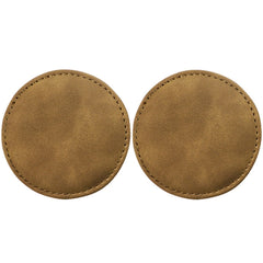 2pcs/ Set Car Suede Anti-Slip Water Coaster Car Interior Decoration