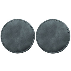 2pcs/ Set Car Suede Anti-Slip Water Coaster Car Interior Decoration