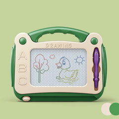 Children Drawing Board Magnetic Writing Board Colorful Baby Doodle Board Toy, Small Blue, Small Pink, Small Green, Large Blue, Large Pink, Large Green