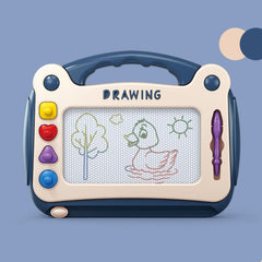 Children Drawing Board Magnetic Writing Board Colorful Baby Doodle Board Toy, Small Blue, Small Pink, Small Green, Large Blue, Large Pink, Large Green