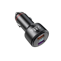 Vehicle Mini Fast Charging Charger Car One To Two Cigarette Lighter, 88W