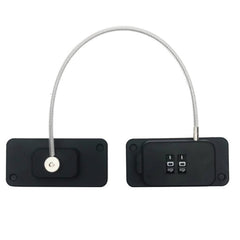 Child Safety Lock No Hole Window Limiter Refrigerator Drawer Cabinet Combination Lock, 3-bit Black, 3-bit White, 2-bit Black, 2-bit White, 2-bit Gray