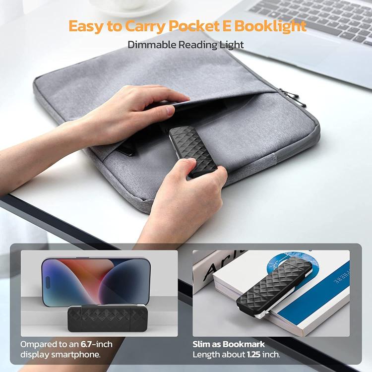 Charging Book Clip Light USB Night Light Eye-Protecting LED Reading Lamp