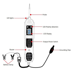Vehicle Circuit Diode Tester Multifunctional Drive Detectors, MZ-823
