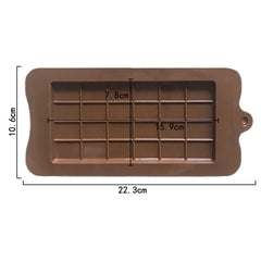 Full Plate Silicone Chocolate Block Mould High Temperature Resistant Baking DIY Mold, Full Plate Chocolate