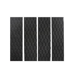 4pcs /Set EVA Shortboard Surfboard Diamond Anti-skid Pad, Pink, Blue, Black, Yellow, Green
