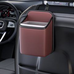 Car Seat Storage Bag With Waterproof Bucket Car Storage Multifunctional Trash Can